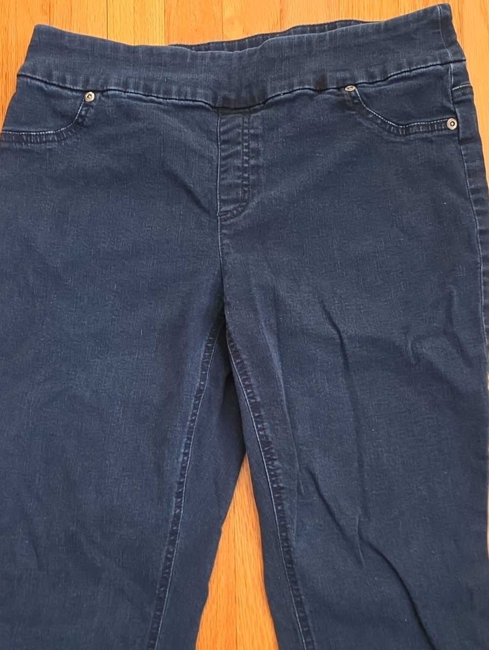 Chico's Perfect Stretch Jeans in Dark Blue
